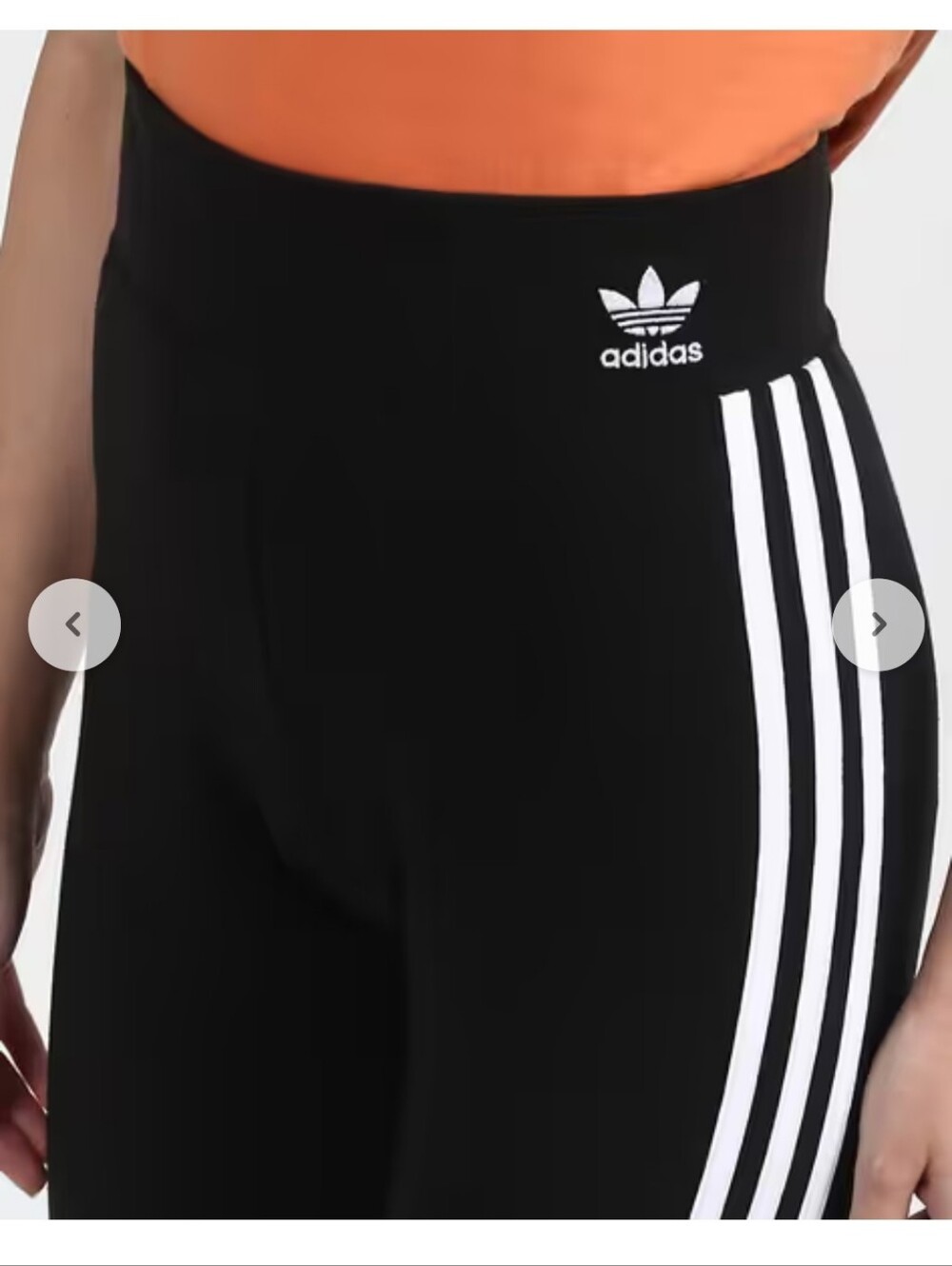 adidas| HER Studio London Women’s Black Floral Leggings - Picture 4 of 9